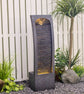 Tahiti Lights & Water Combo Natural Wall Water Feature Sublime Design