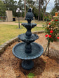 Estepona 3-Tier Water Fountain Blue Noir Colour