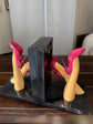 La La High Heels Stiletto Bookends in Vivid Colours Ceramic Finish