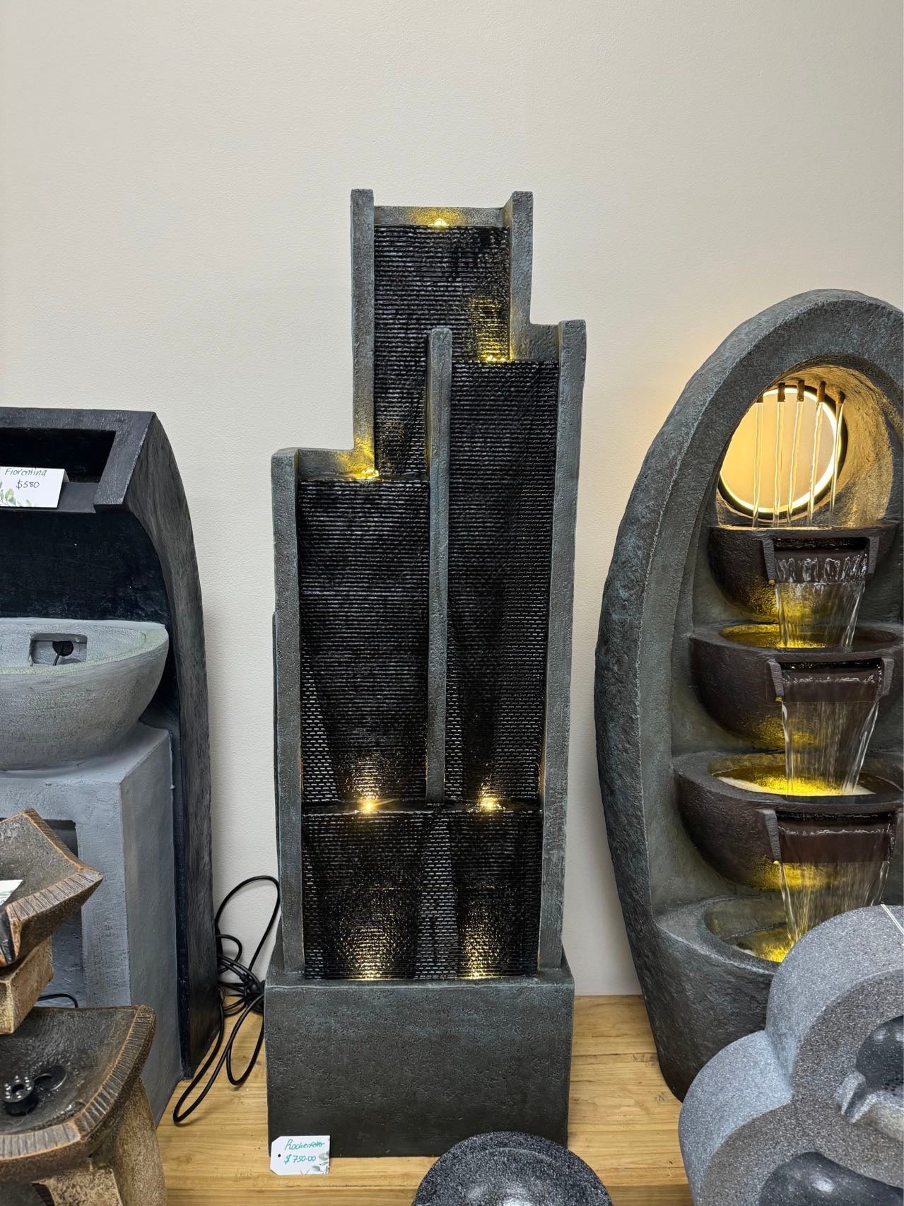 ROCKFELLER Multi Drop Water Feature