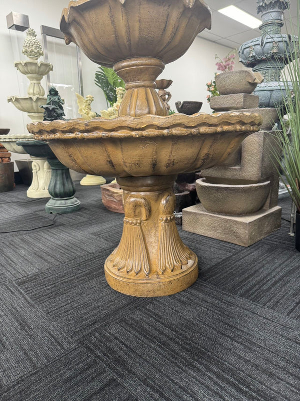 Canaria Stone Effect 3-Tier Electric Powered Tiered Water Fountain