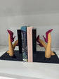 La La High Heels Stiletto Bookends in Vivid Colours Ceramic Finish