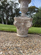 Zocalo Roman Design White Plinth Gold Accents