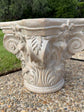 Zocalo Roman Design White Plinth Gold Accents