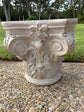 Zocalo Roman Design White Plinth Gold Accents