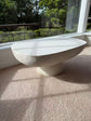 Mesa MGO centre table in rustic white
