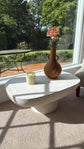 Mesa MGO centre table in rustic white
