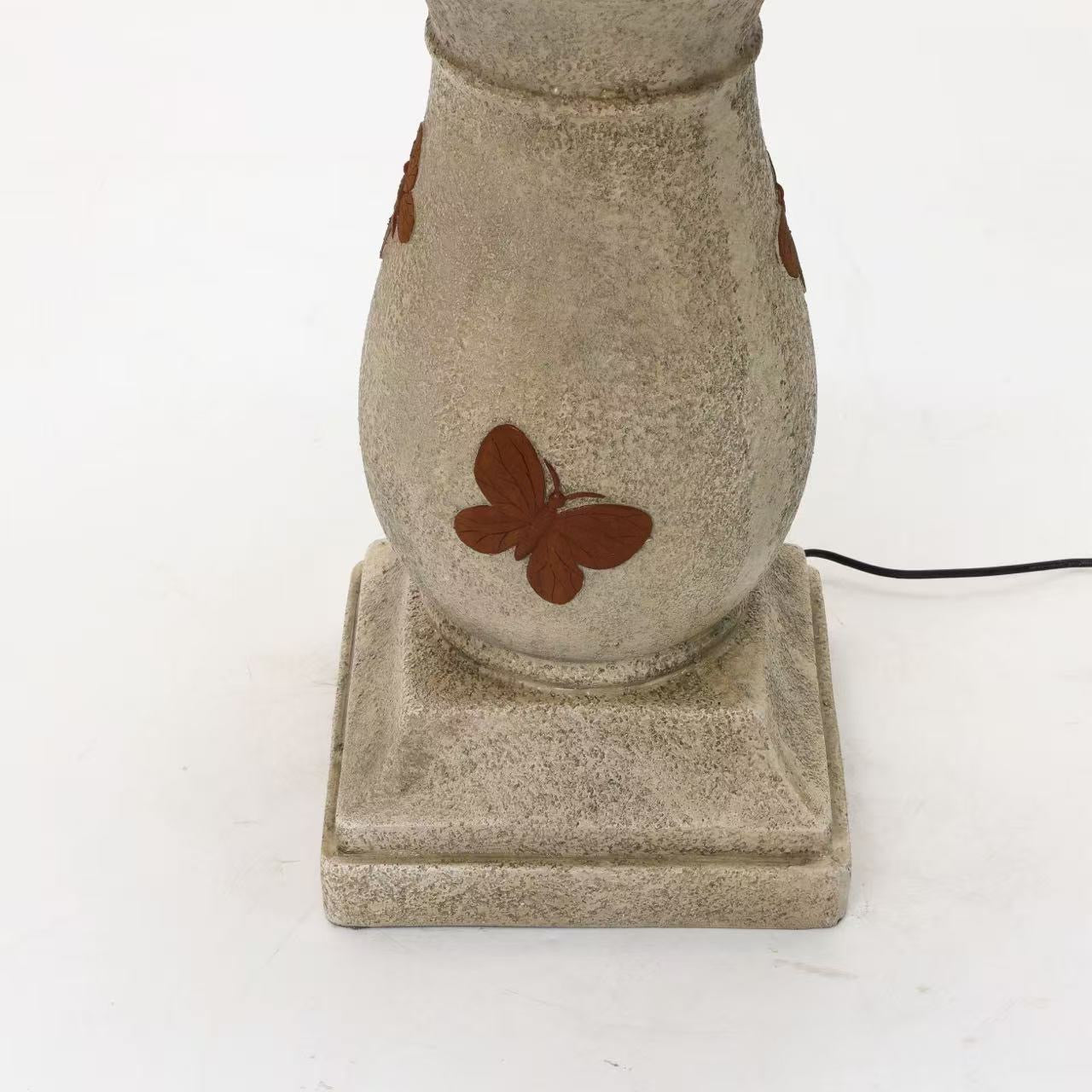 Monza Stone Colour Birdbath With Butterflies ETA 18 April