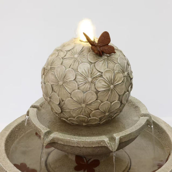 Monza Stone Colour Birdbath With Butterflies ETA 18 April