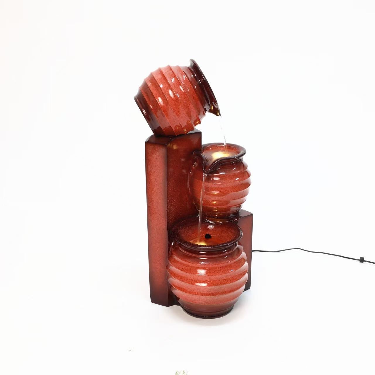 Mazarron Fountain ceramic effect burnt cinnamon colour ETA 18 April