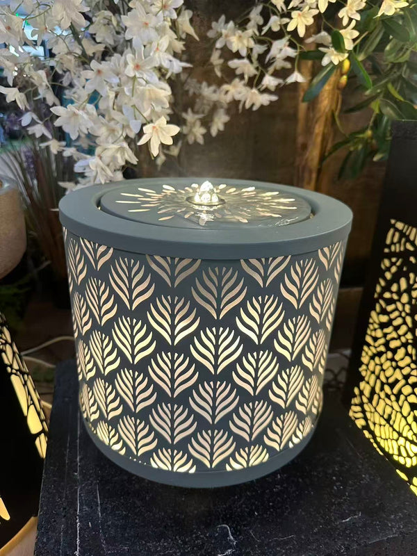 Ecuador Metal Outdoor & Indoor Water Feature with Lights and Electric Pump