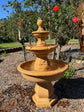 Escalonada 3-Tier Terracotta Garden Fountain