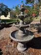 Siglo Spanish 4 Tier Fountain with Electric Pump - Grey Earthy Stone | 12 Month Warranty