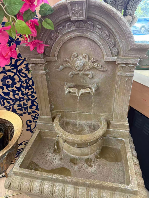 Pared Spanish Al Hambra  Architecture Water Feature