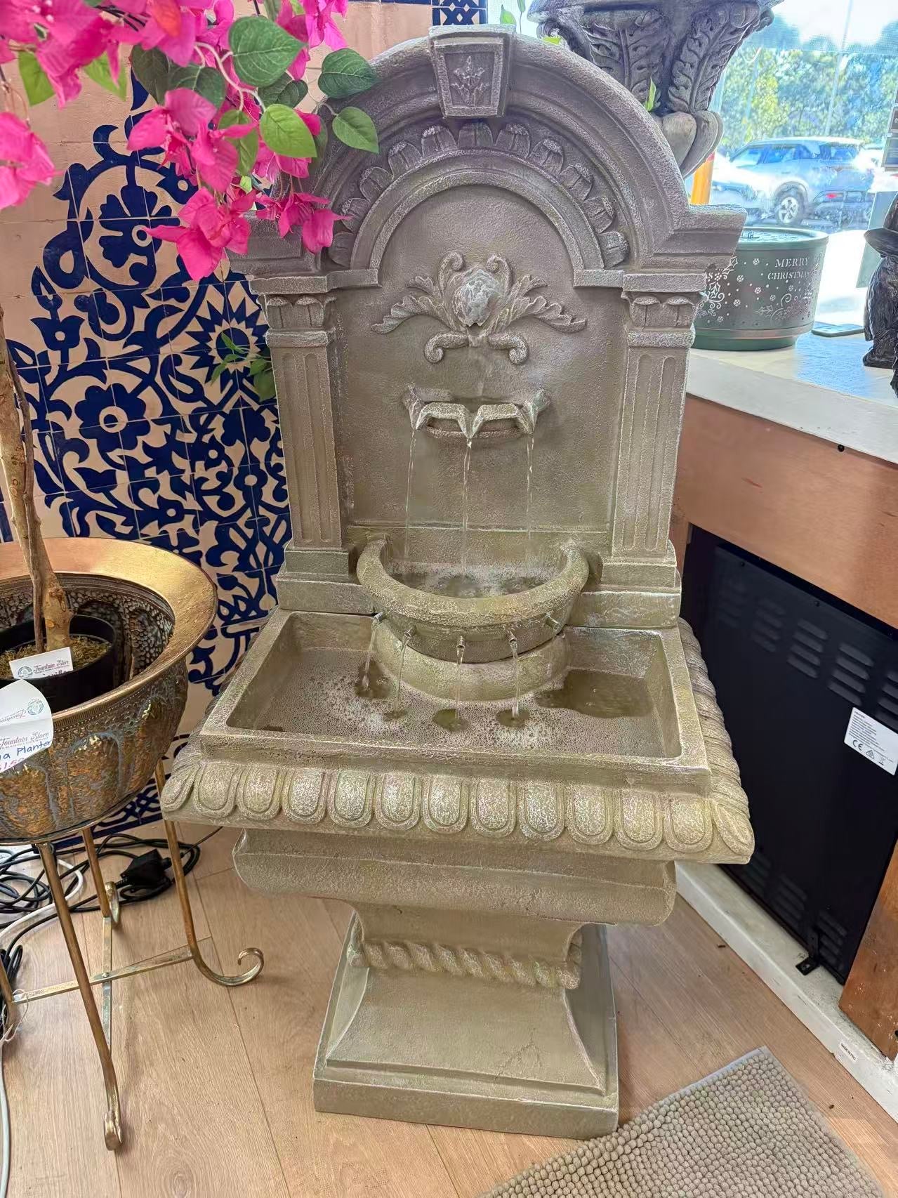 Pared Spanish Al Hambra  Architecture Water Feature