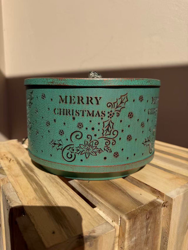 Noel Christmas Metal Table Fountain
