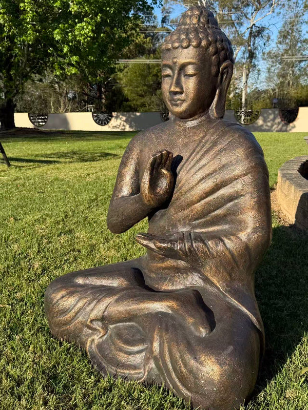 Sacred Blessing Buddha Garden Statue — 120 cm