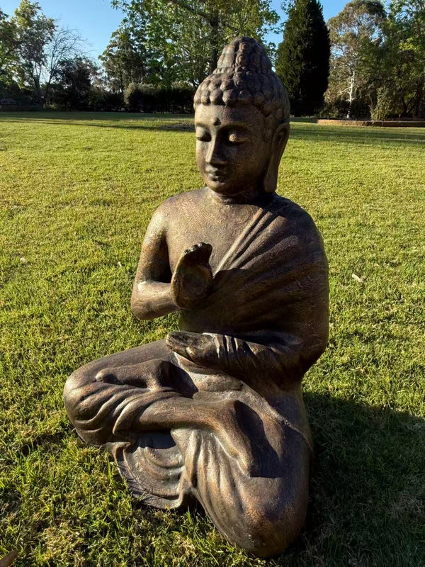 Sacred Blessing Buddha Garden Statue — 120 cm