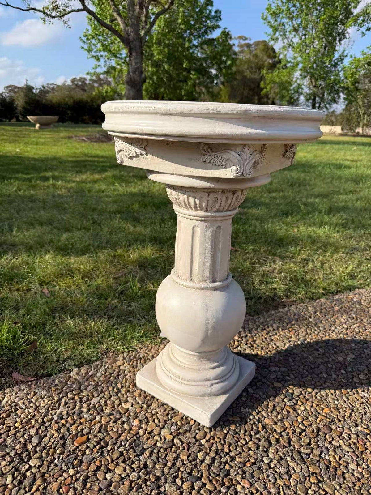 Palladio Menara Classical Pedestal Table — 65 cm