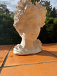 Donatella Statue Bust White Statement