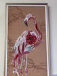 Unique Flamingo Printed Canvass Tapestry Texture Wall Art Marvel Collection March 2025