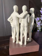 Atestada Circle Of Friends White Colour Clay Artisan Finish