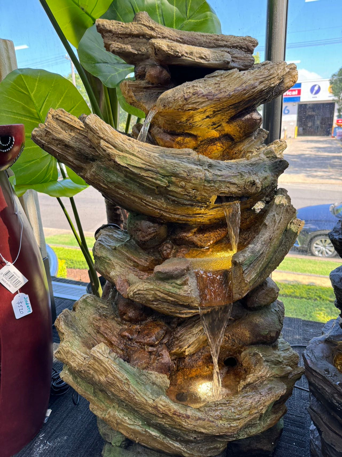 Albuquerque Tree Trunk Nature Fountain True Colours Sublime Sound Water Feature