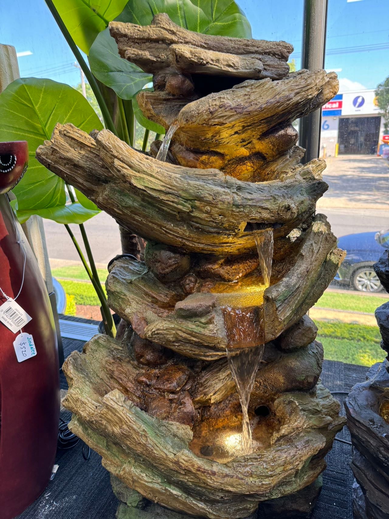 Albuquerque Tree Trunk Nature Fountain True Colours Sublime Sound Water Feature