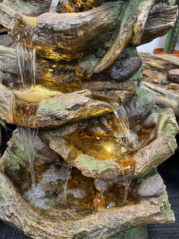 Costa Blanca Crossing Cascade River Driftwood Fountain