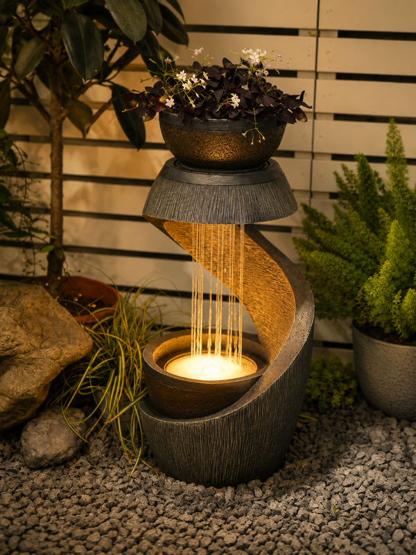 KUNA Abstract Rain Water Feature New Collection 2025