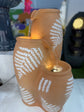 Almerimar Ceramic Water Feature in Clay Terracotta Earthy Colours
