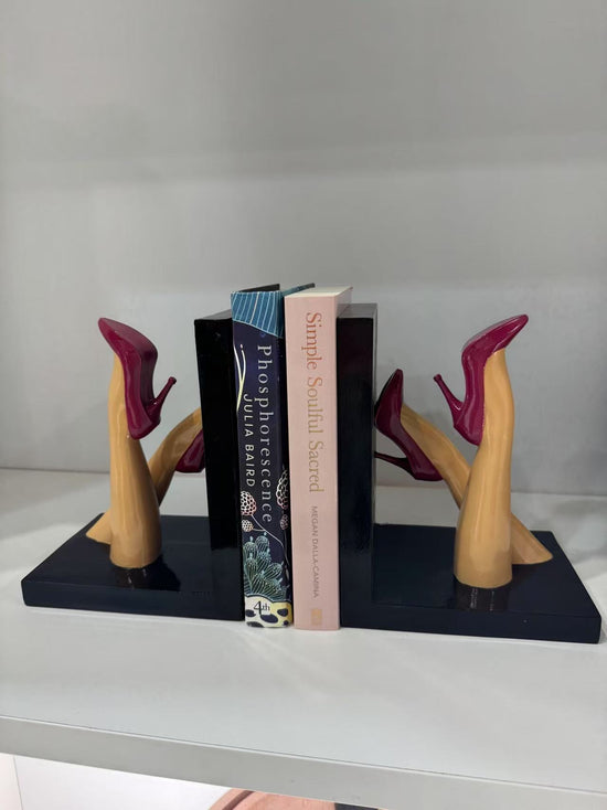 La La High Heels Stiletto Bookends in Vivid Colours Ceramic Finish