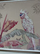 Unique Cockatoo Printed Canvass Tapestry Texture Wall Art Marvel Collection March 2025