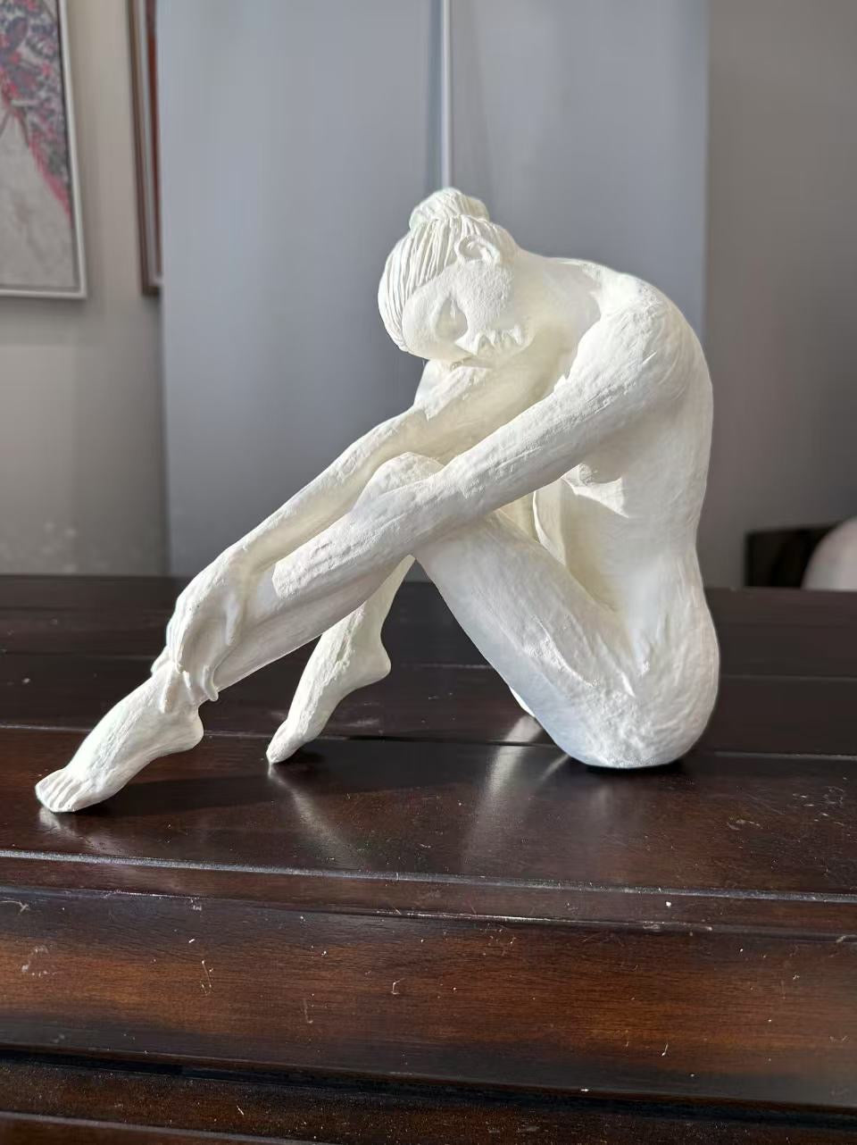 Bellissima Ballerina White Colour Clay Artisan Finish 