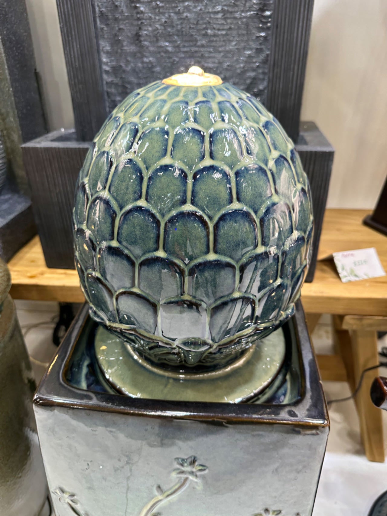Xabia Glazed Ceramic Mediterranean Blue Finish