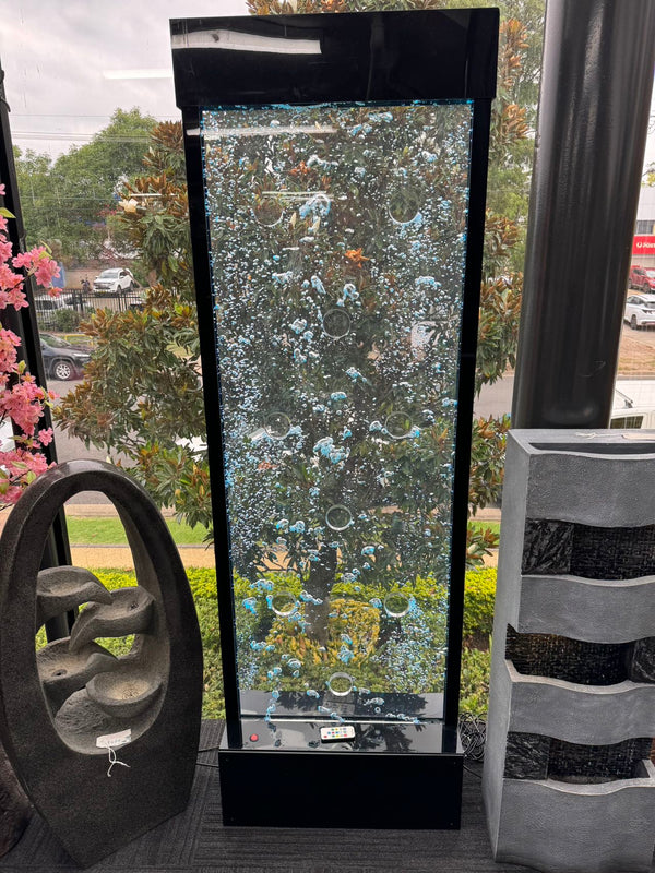 Tangier Black Frame & Base Acrylic Bubble Wall