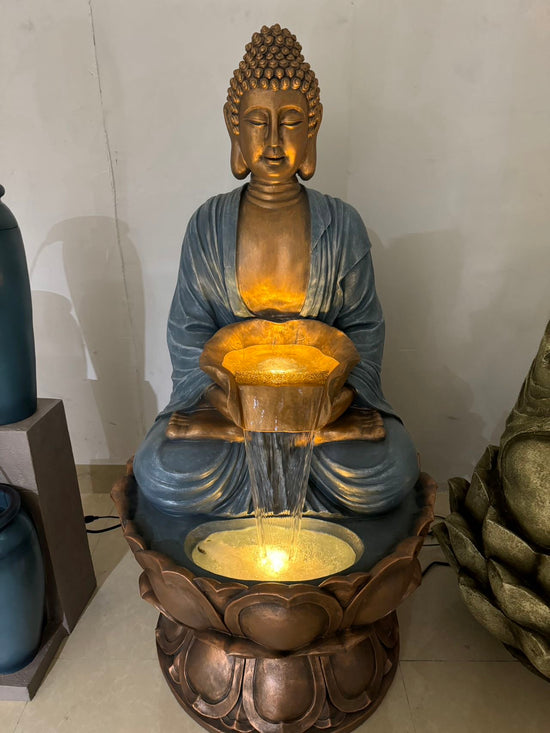 Guidance Masterpiece Buddha Water Feature with Great Colour Combination & Sound