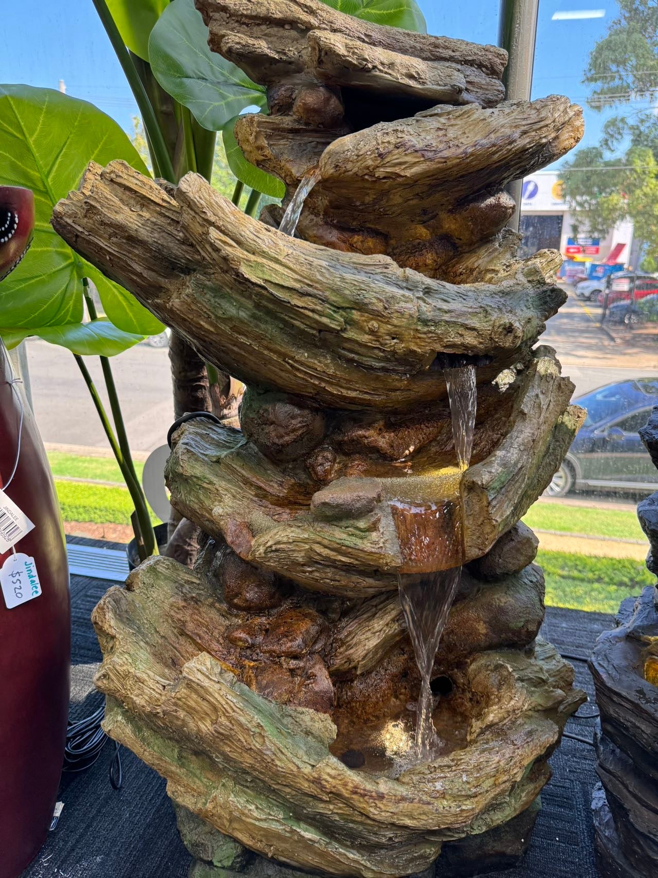 Albuquerque Tree Trunk Nature Fountain True Colours Sublime Sound Water Feature