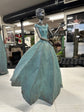 Josephina Elegant Lady in Bronze with Blue Leaves Dress New Collection