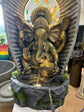 Abundance Ganesh Tall Water Feature 1.3m High Indoor & Outdoor Fountain