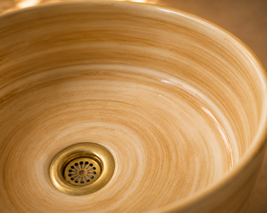 Handmade Moroccan Ceramic Basin