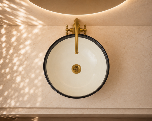 Handmade Moroccan Ceramic Basin