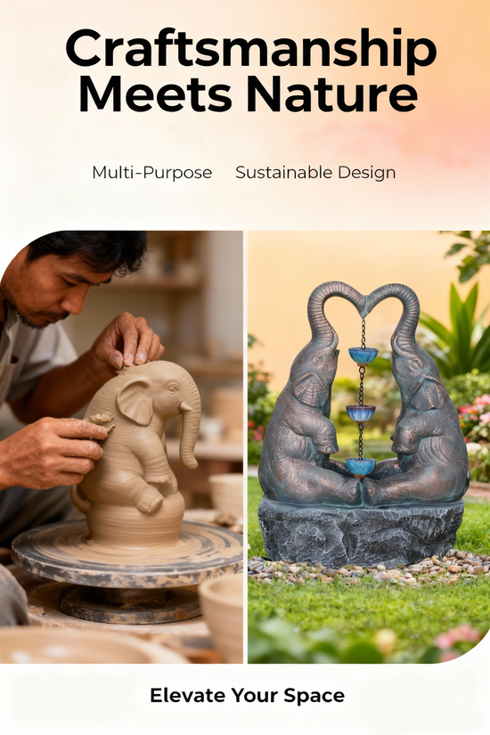 Elephants Water Feature