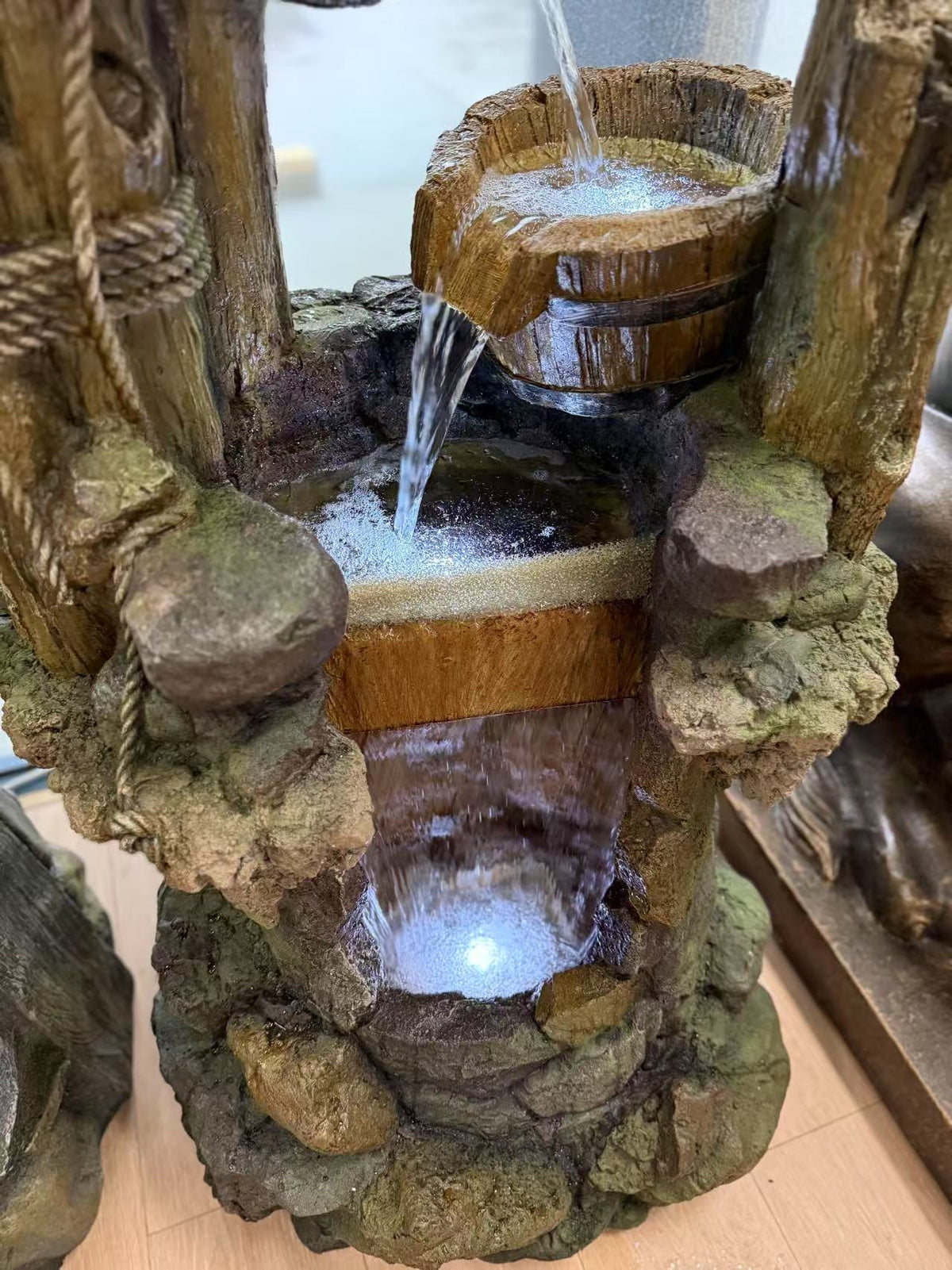 Aspiration Wishing Well Fountain with Water Drop