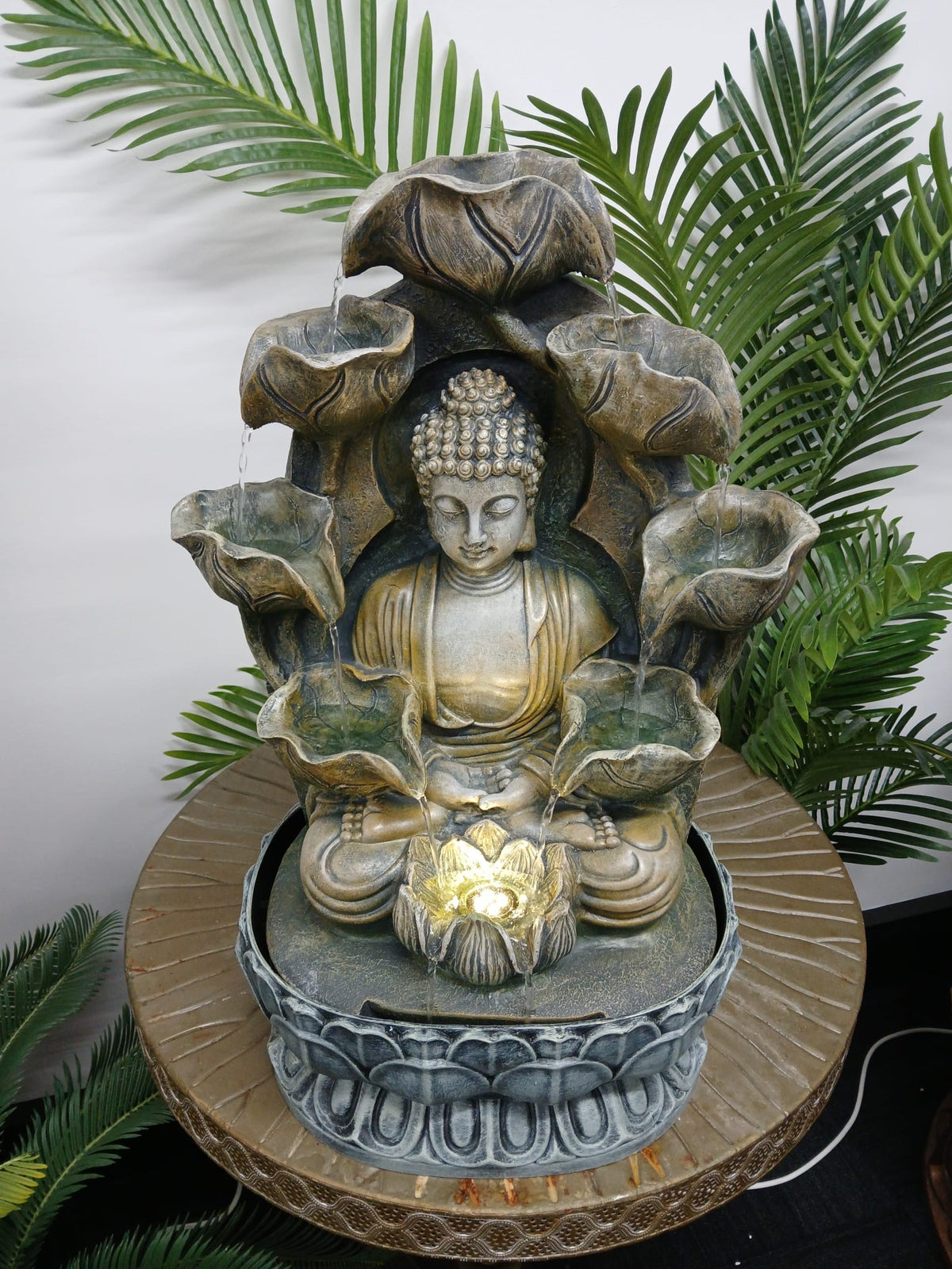 Calmness Buddha Tabletop Water