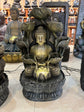 Calmness Buddha Tabletop  Water Feature 56cm Tall Indoor Fountain Unique Colour