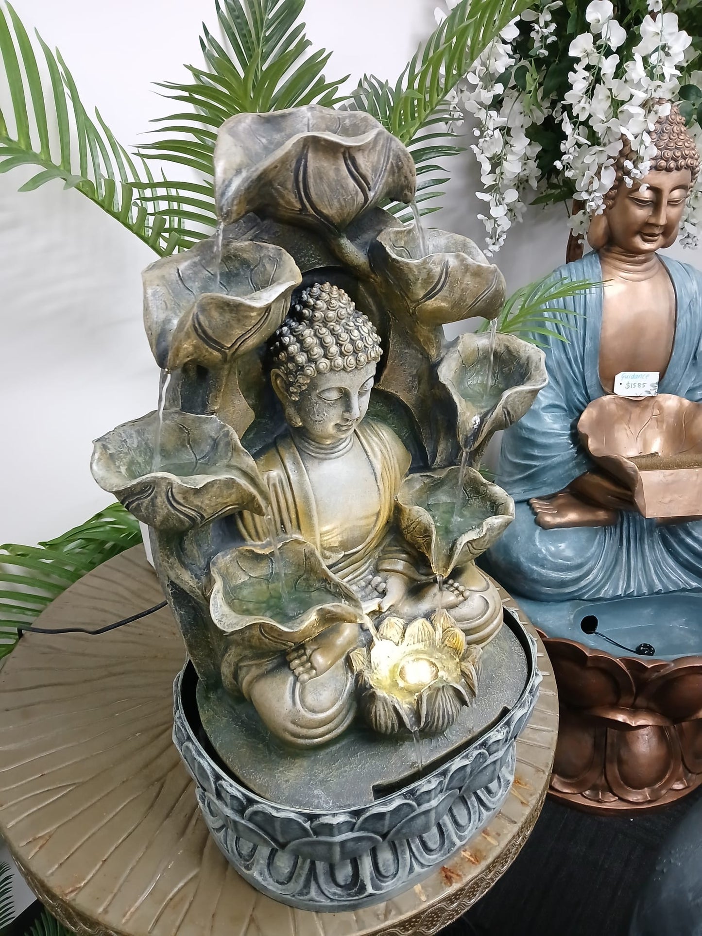 Calmness Buddha Tabletop Water