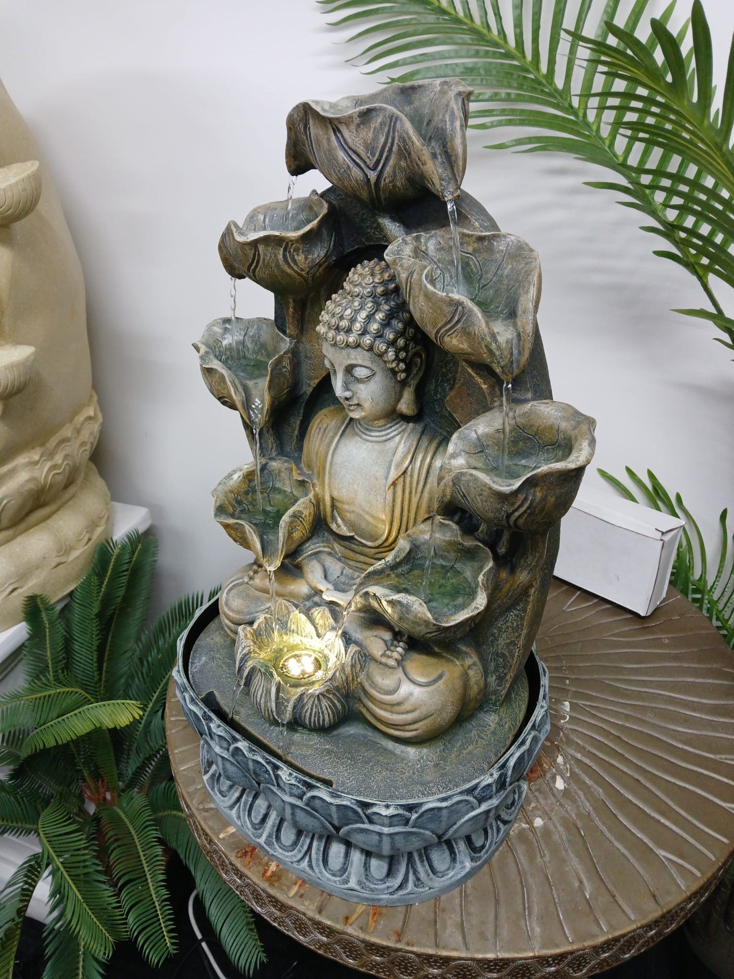 Calmness Buddha Tabletop Water