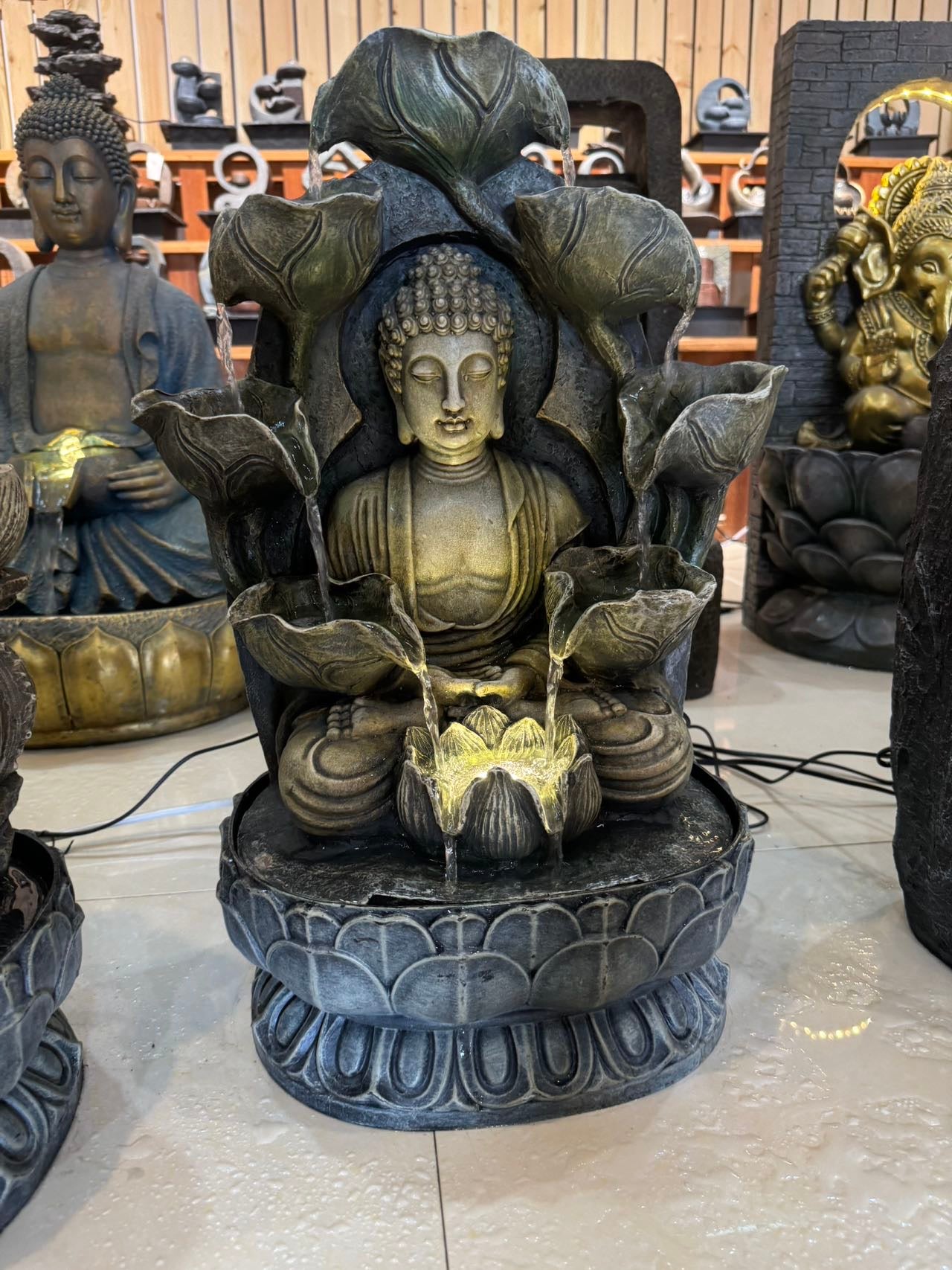 Calmness Buddha Tabletop Water