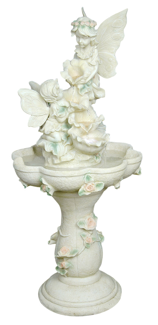 Barrameda Fairies Water Feature Unique Colour Angelic Finish